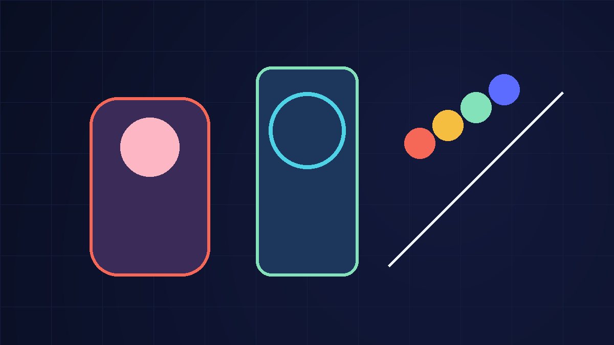Editorial illustration of connected beauty devices, skincare products and portfolio analytics